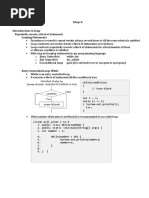 Unit-4 Loops (Java)