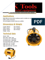 Portable 300mm Ventilation Fan for Tanks & Work Areas