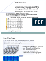 Chemische Bindung Für Studis II Metall - Und Atombindung