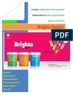 Brighto Paints Final Report