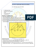 Activity9 Angle in Semi-Circle Is A Right Angle by Vector Method