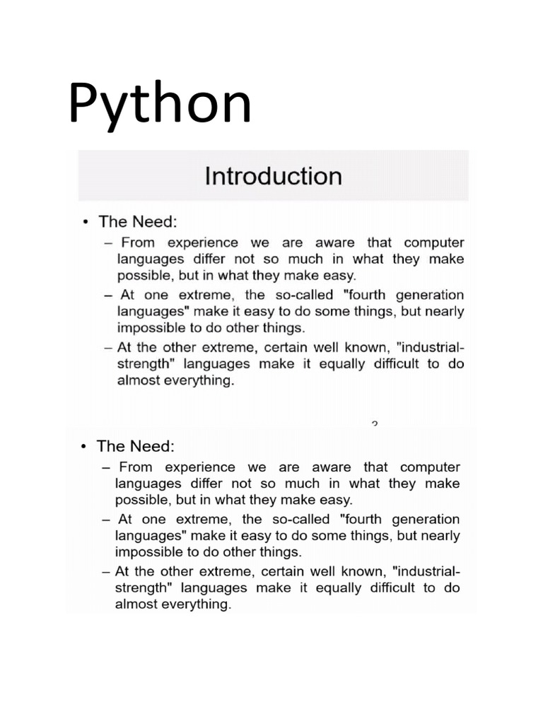 Python . | PDF
