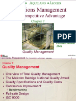Chap 7 Quality Management
