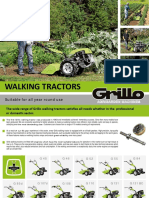 Grillo Walking Tractors