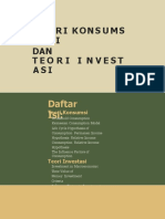 Teori Konsumsi Dan Teori Investasi