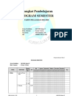 Program Semester SD