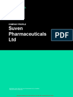 Suven Pharmaceuticals LTD (India) - Top Competitors