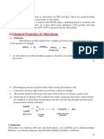 Chloroform Purification and Properties