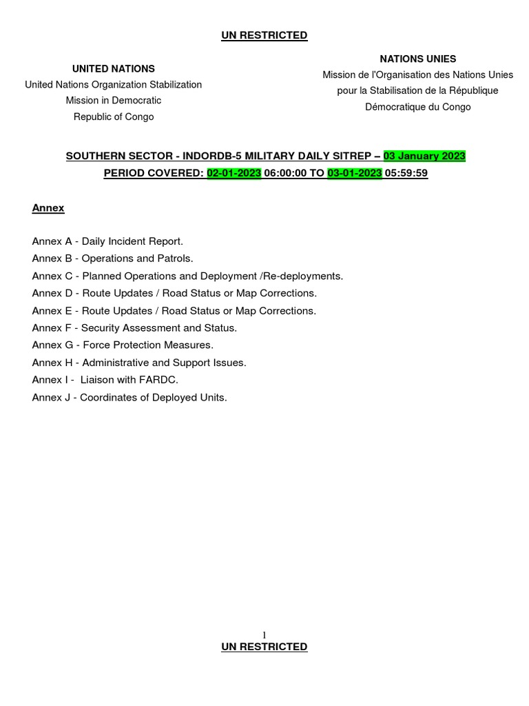 Dsr ss 03 january 2023 indordb pdf military international relations
