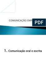 Introduao Teorica Comunicaao Empresarial