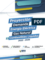 Informe Proyeccion Demanda Energeticos