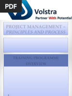 Project Management Principles and Process