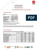 Circular2022 38 Precios Licencias2023