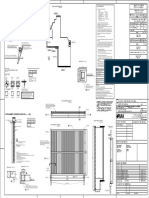 Localização e especificações de brises e quadros metálicos