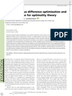 The Ratio Versus Difference Optimization and Its Implications For Optimality Theory