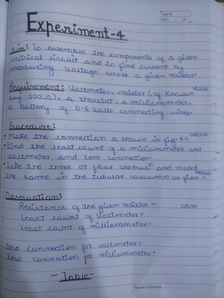 Physics Lab Manual PDF