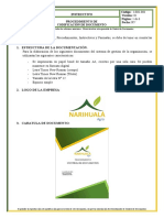 Instructivo de Codificacion de Documentos