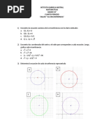 2° Taller de Matematicas La Circunferencia