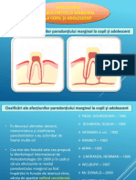 Curs 3 Parodontologie Pediatrica - Clasificare Si Forme Clinice - An VI - 2021