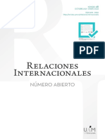 Relaciones Internacionales. Universidad Autónoma de Madrid