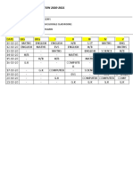 Time Table (LKG-V)