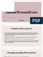 Personal Laws