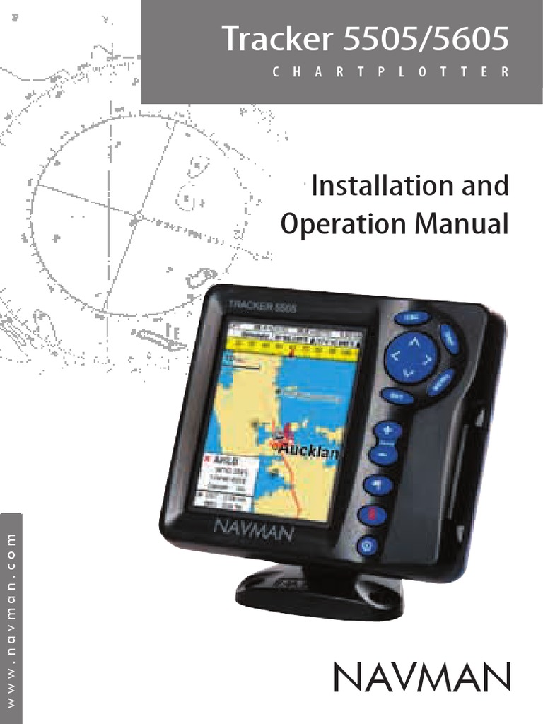 Chart Plotter Tracker T5505 5605 | PDF | Menu (Computing) | Electrical ...
