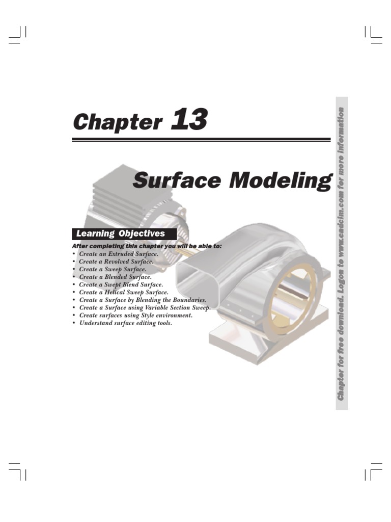Pro Engineer WF Surface Modeling | PDF | Business | Technology ...