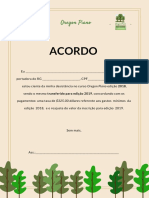 Acordo Tranf. de Curso