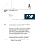 2020 - 2 - EDU 2276 Filosofia Da Educacao II