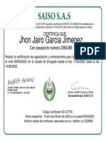 Jhon Jairo Garcia Jimenez 2022