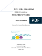 La Vivencia de La Sexualidad en Las Parejas Infértiles - Cristina López Del Burgo - Navarra - 2017