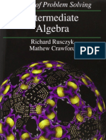 Rusczyk R. Intermediate Algebra. The Art of Problem Solving 2008