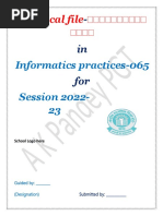 Final Practical File 2022-23