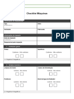 Checklist Veículos Entrada e Saída