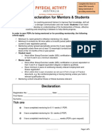 PAA Mentoring Template 2018