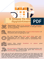 5 Steps To Make An Appointment