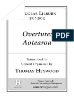 Lilburn-Heywood - Aotearoa Overture