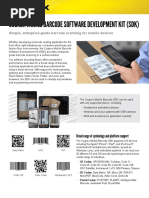 Mobile SDK Datasheet