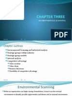Strategic Management CH 3 and 4