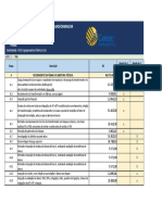 PLANILHA DE MEDIÇÃO - CONSERTO DE TRANSFORMADORES