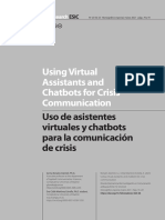 Using Virtual Assistants and Chatbots For Crisis Communication