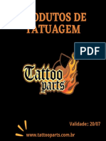 Produtos de Tatuagem.