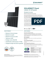 Datasheet SOLARWATT Panel Vision H 3.0 Pure Fr-B