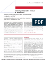 European Guidelines On Perioperative Venous.10
