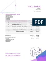 Blue Modern Multimedia Business Invoice