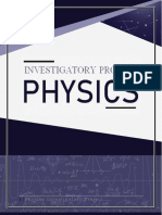 Physics Investigatory Project Dev