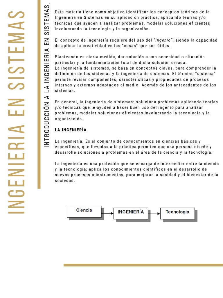 Ingenieria en Sistemas Inroducción A La Ingenieria en Sistemas PDF