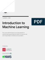 Introduction To Machine Learning