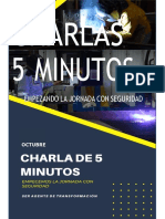 Charla de Seguridad Octubre - 2022